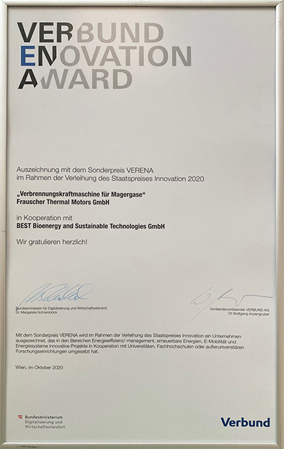 Verbund Award